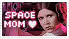carrie fisher space mom